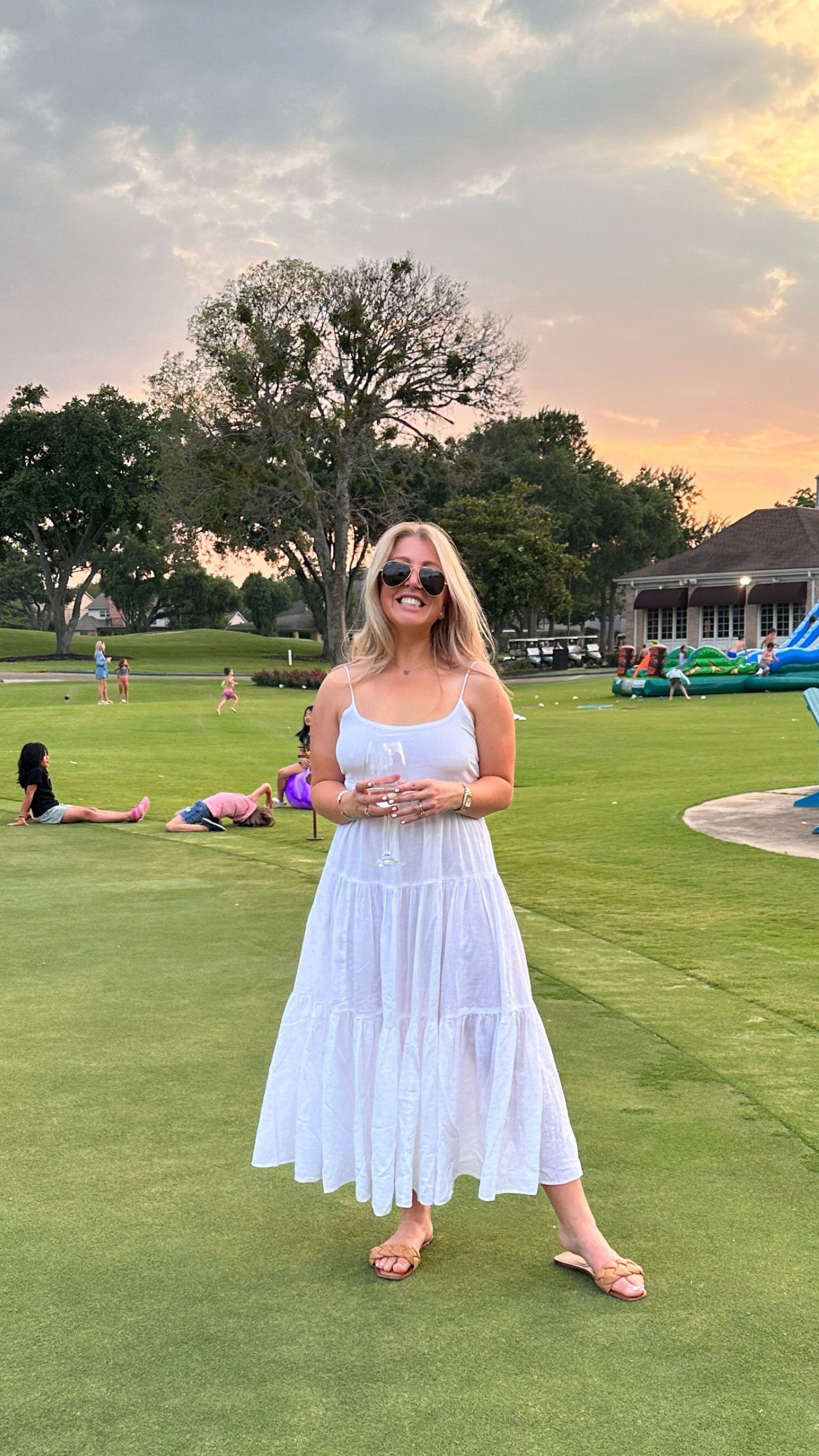 White summer maxi dress 

On sale 50% off 

Fits oversized-wearing xs

#LTKunder100 #LTKSeasonal #LTKsalealert