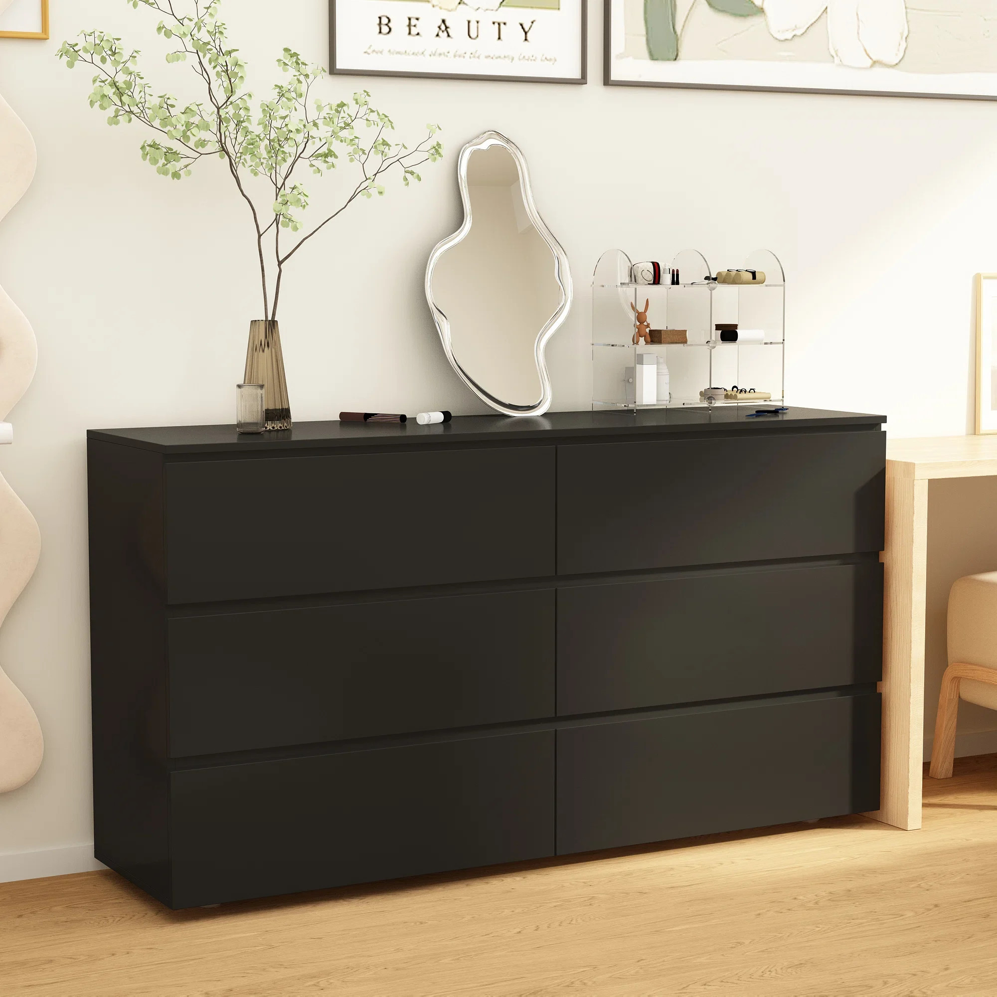 Anastasiya 59'' W 6 - Drawer Dresser | Wayfair North America