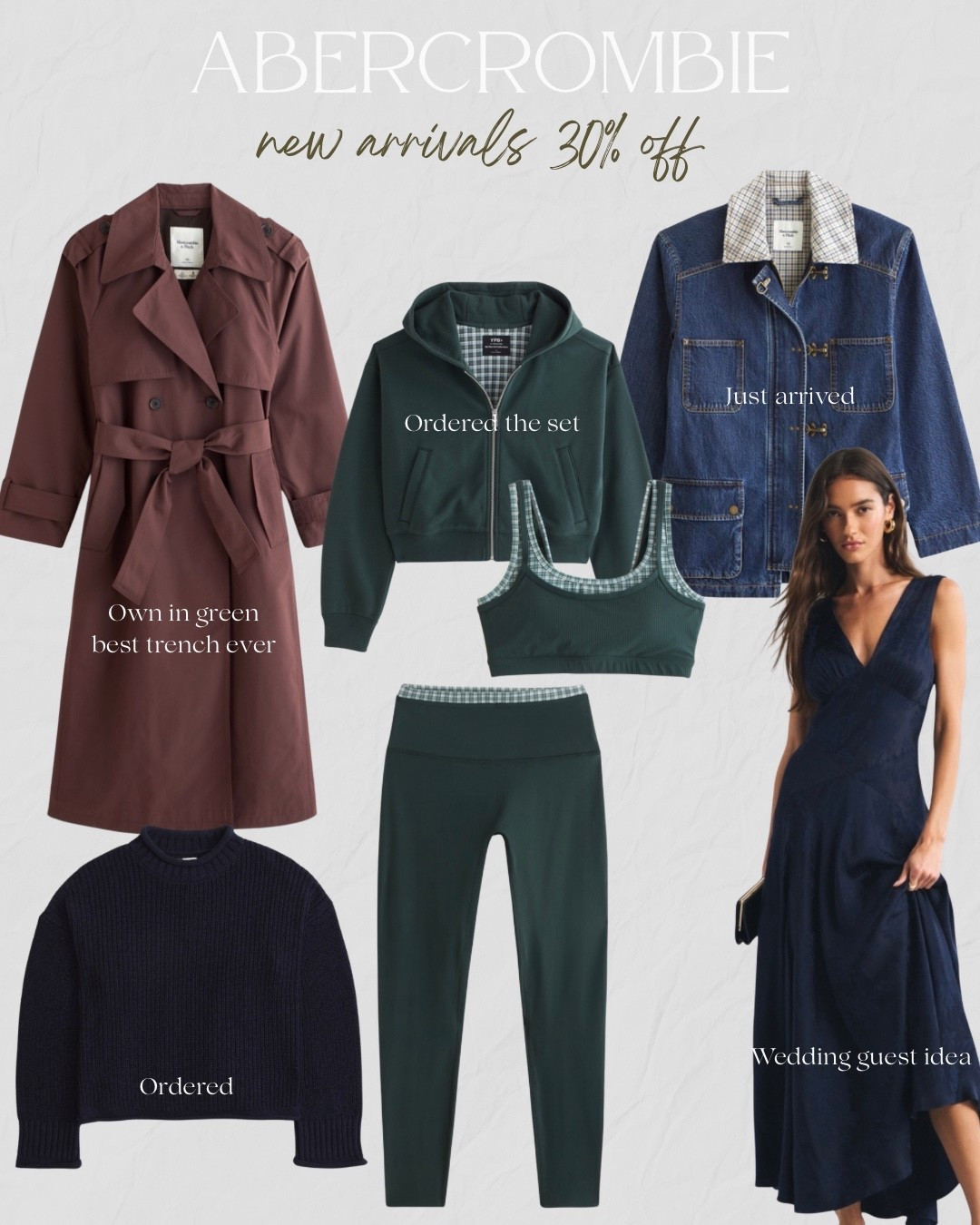 @abercrombie new fall arrivals are now on sale! Up to 30% off almost everything

#LTKSaleAlert