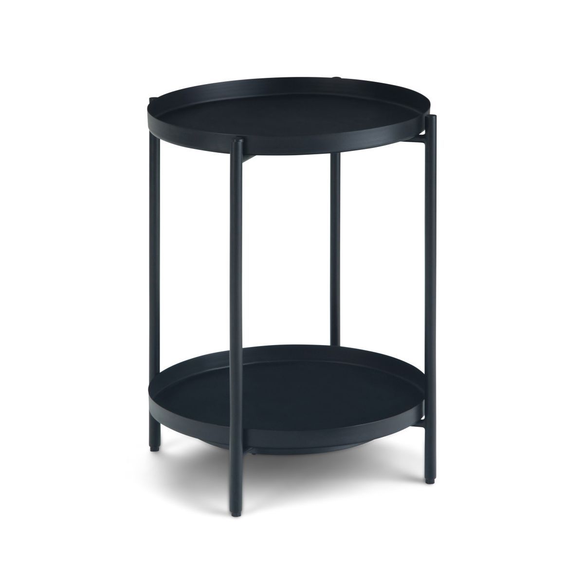17" Lipton Metal End Table Black - WyndenHall | Target
