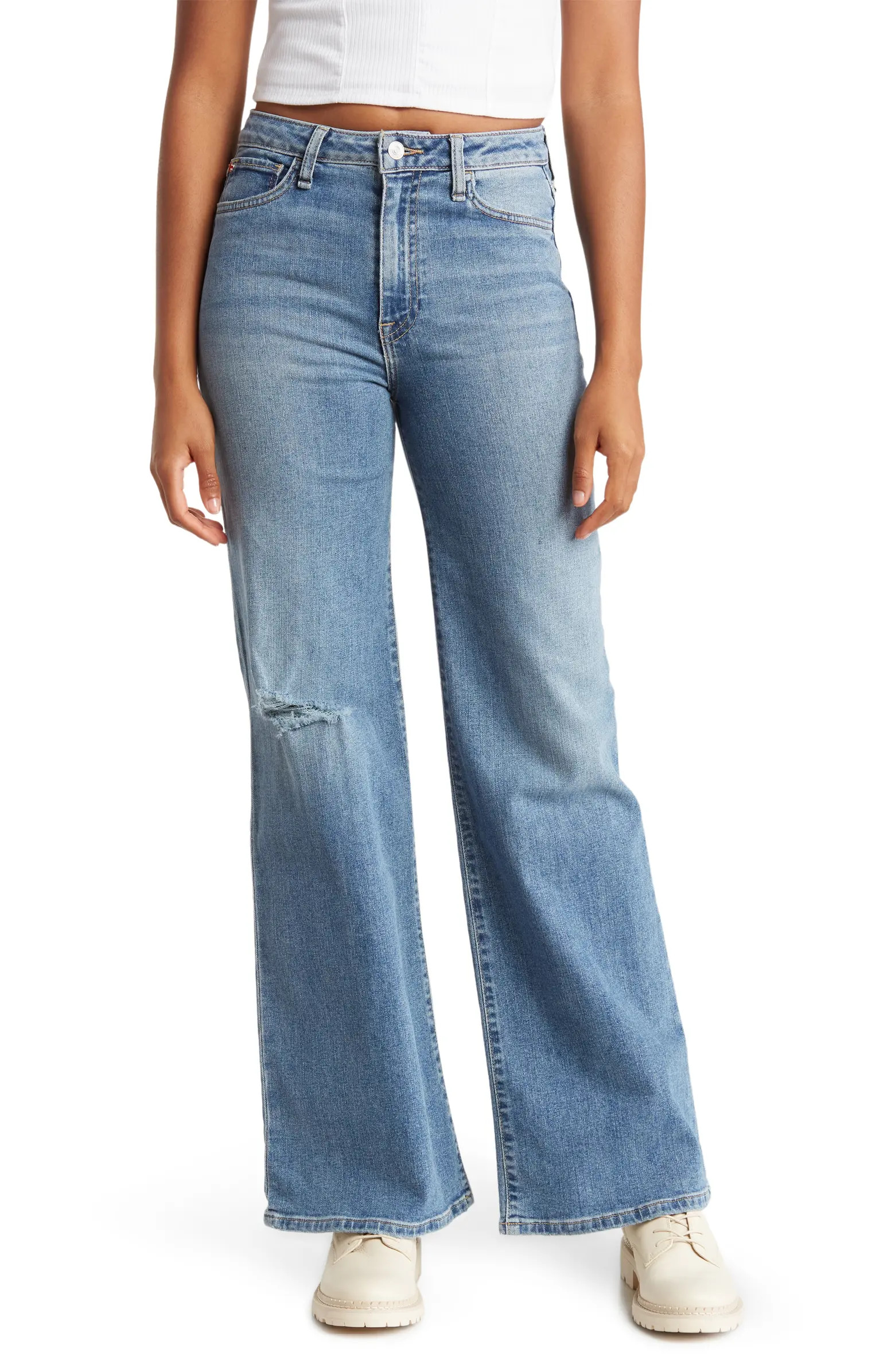 Heidi High Waist Wide Leg Jeans | Nordstrom Rack
