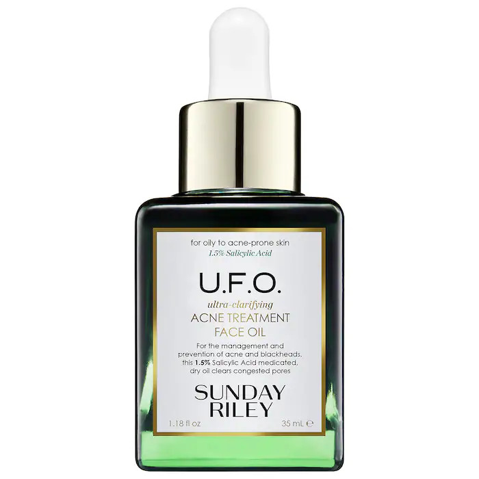U.F.O. Salicylic Acid BHA Acne Treatment Face Oil - Sunday Riley | Sephora | Sephora (US)