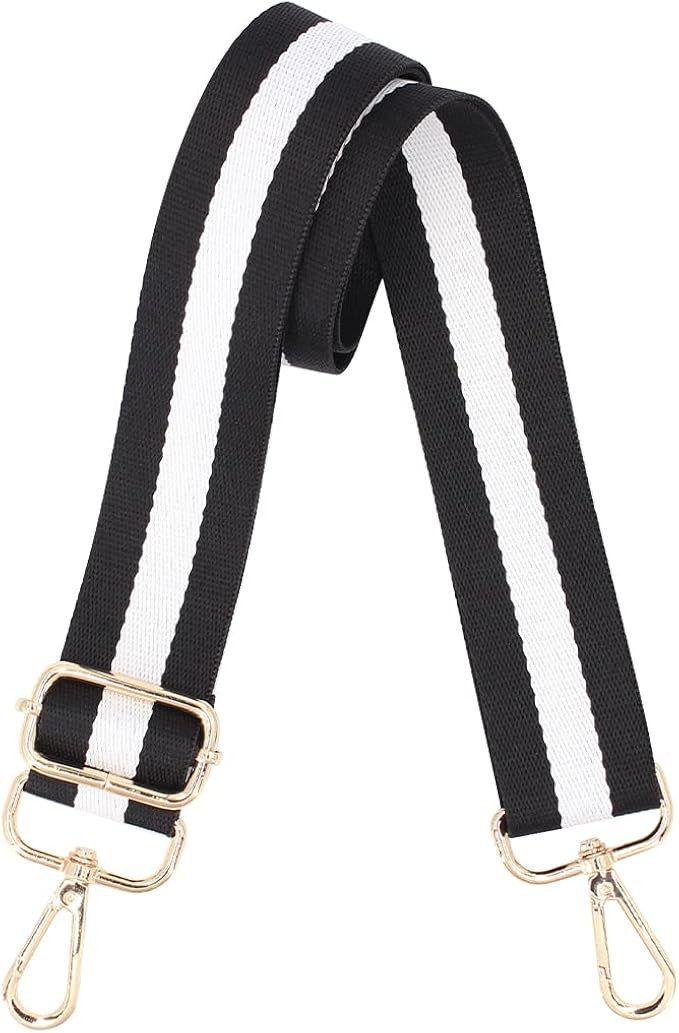 Adjustable Handbag Strap Wide Purse Strap Replacement Shoulder Crossbody Bag Strap | Amazon (US)