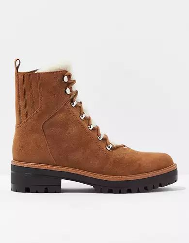 AE Sherpa Lug Boot | American Eagle Outfitters (US & CA)