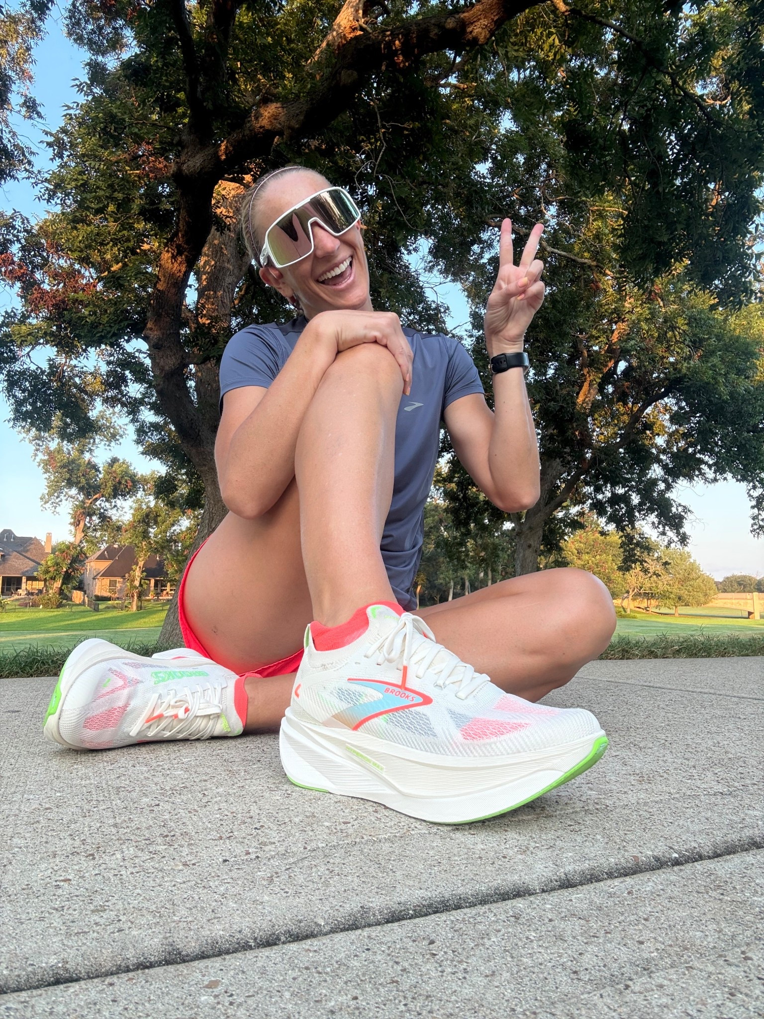 Brooks run fit ✌️ These new Hyperion Max 3s are AMAZING! My new go to race shoe! 

#LTKActive #LTKShoeCrush