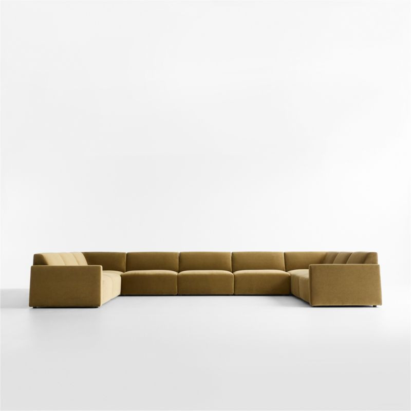 Eero Modular 9-Piece U-Shaped Sectional Sofa by Jeremiah Brent | Crate & Barrel | Crate & Barrel
