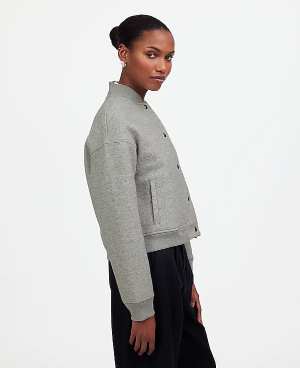 Knit Bomber Jacket | Madewell | Madewell