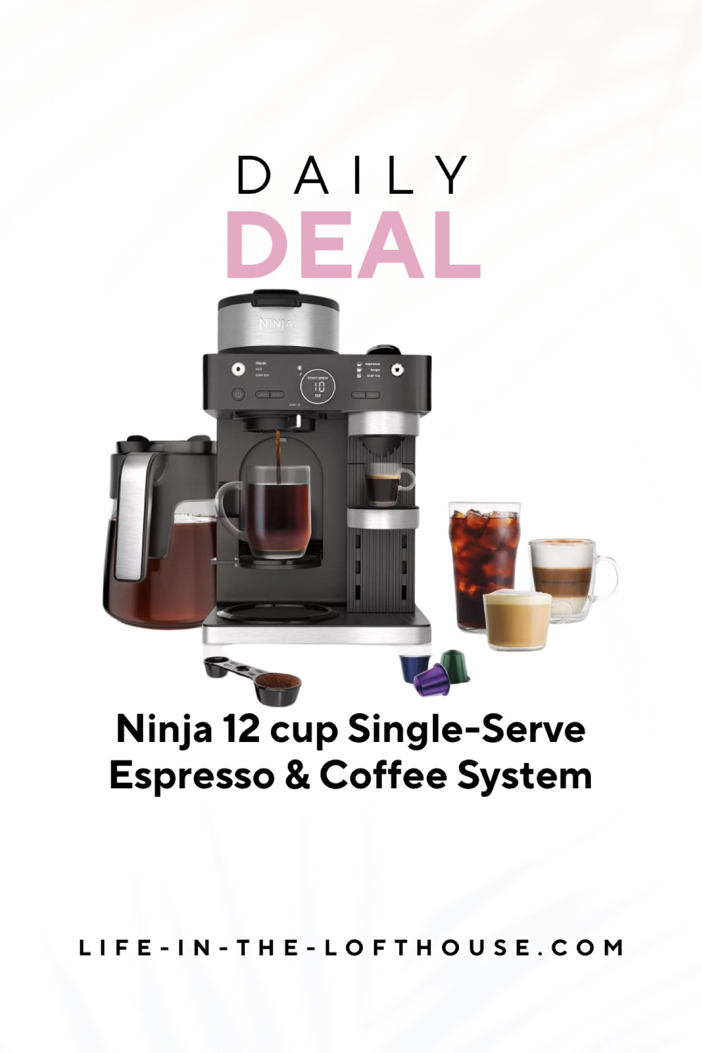 Save $50 on this Ninja Coffee and Espresso Barista System! ☕️

#LTKSaleAlert #LTKOver40 #LTKHome