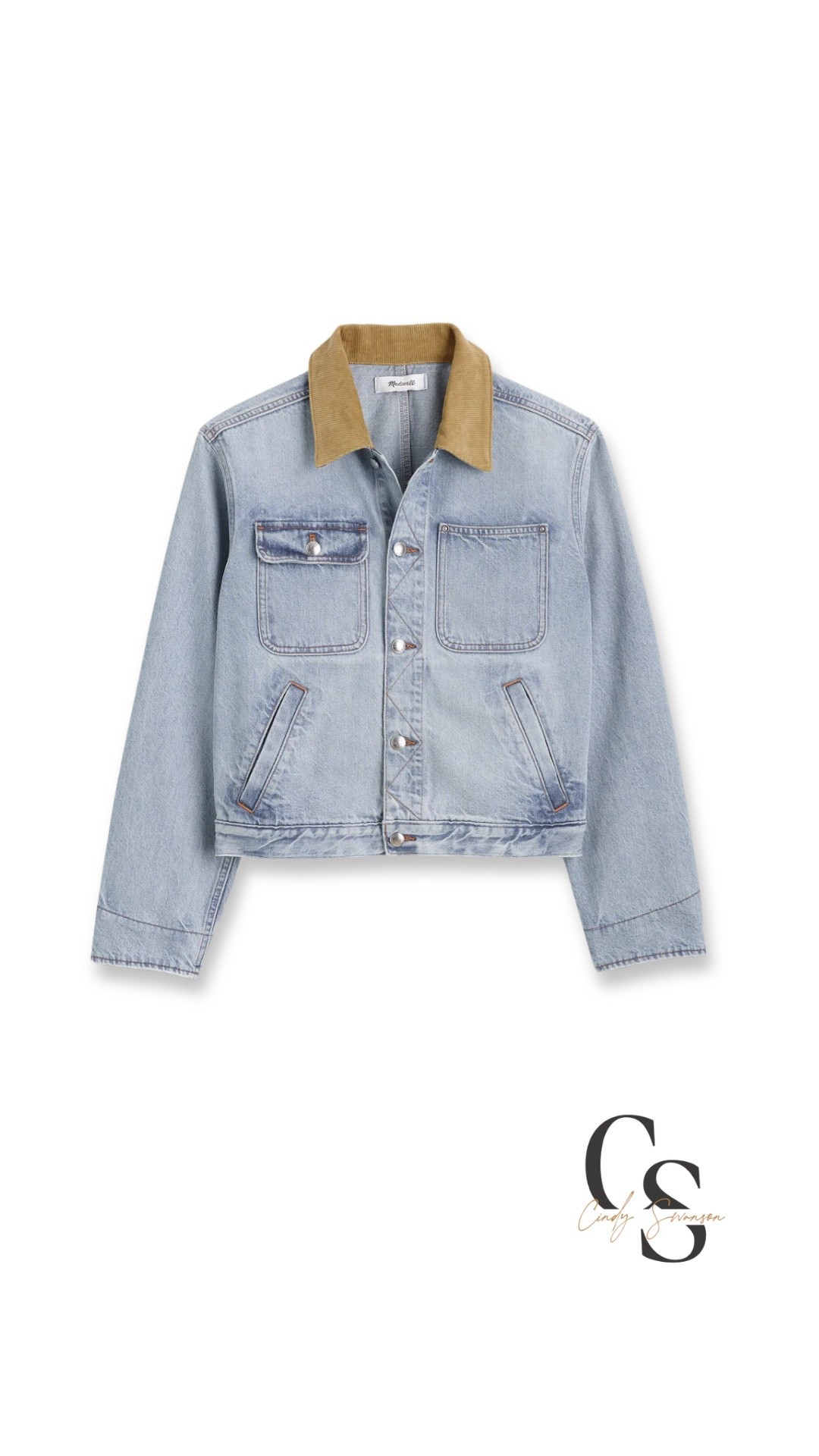 One of my best sellers, this Denim Rancher Jacket is such a great layer for adding a little personality to classic outfits. The 100% cotton denim and contrasting corduroy collar give it a timeless, western-inspired feel, while the adjustable waist tabs help create a more customized fit. I love it over a simple tee, shirt, or lightweight sweater top with everything from jeans to tailored pants.

💡 LTK MADE EASY
❤️ Heart = Support my posts!
🔖 Save = Get sale & restock alerts
📋 Lists = Keep favorites organized
📲 Share = Send lists and products to a friend. Hello, Christmas List!
💬 Comment = Ask me anything about what I’m wearing.:-)

#LTKootd #LTKSeasonal #LTKOver40
