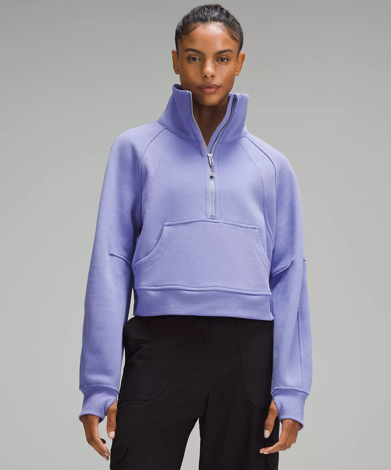 Scuba Oversized Funnel-Neck Half Zip | Women's Hoodies & Sweatshirts | lululemon | Lululemon (US)