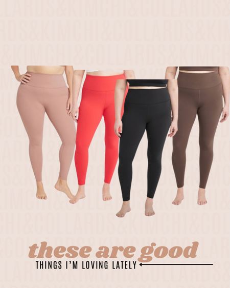These leggings are soooo daggone good friends. I immediately ordered more after I tried them on. There is no seam on the outer thigh which I love and they are incredibly soft. I’m wearing a 1x and they fit perfectly. 

#LTKstyletip #LTKfindsunder50 #LTKplussize