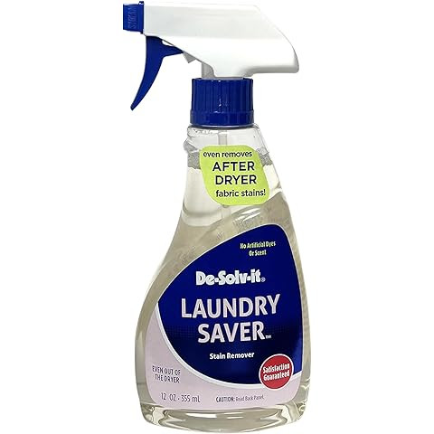 De-Solv-it Orange-Sol Laundry Saver, Instant Stain Remover for Laundry, Hair and Skin-Safe (12-Ou... | Amazon (US)