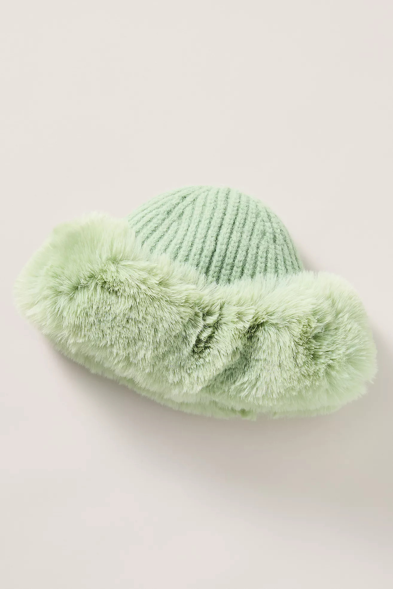 Faux Fur Knit Cloche Hat | Anthropologie (US)