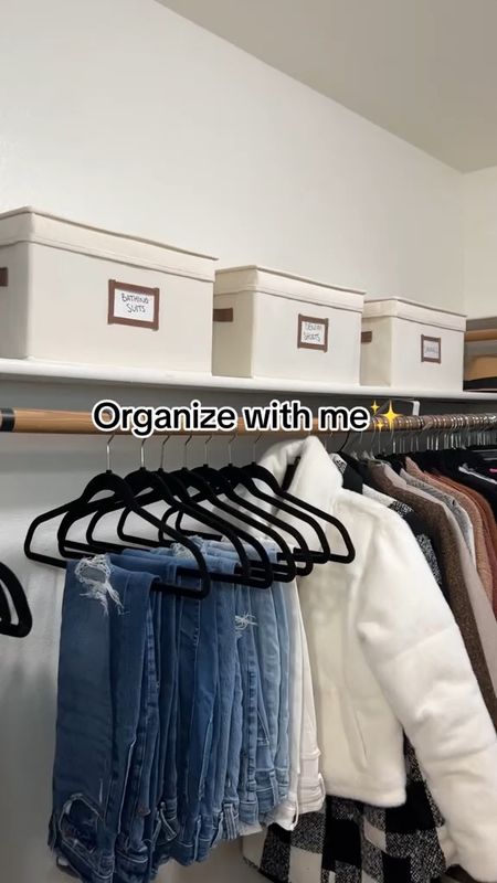Collapsible closet storage! Perfect for organizing your seasonal items and keeping them dust-free. 
•••
Closet organization, organization hacks, organization ideas, storage boxes 

#LTKfindsunder50 #LTKSpringSale #LTKhome