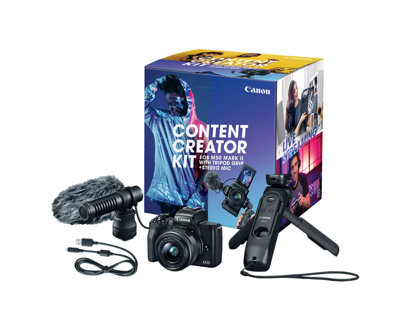 EOS M50 Mark II Content Creator Kit | Canon