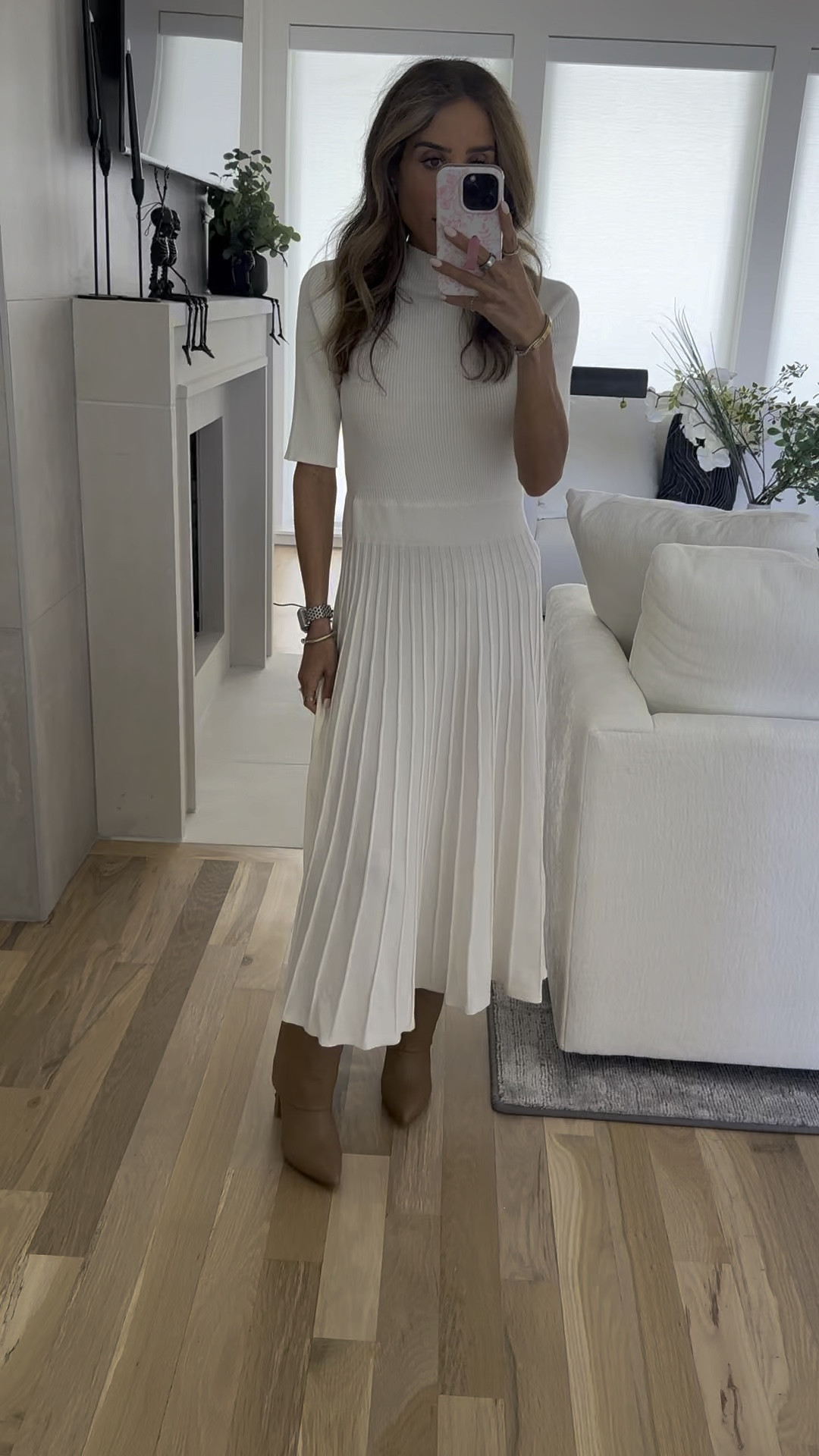 Ivory pleated dress size xs 

Belbel15  15% off on orders $65+
Belbel20 20% off on orders $109+
Thanksgiving outfit idea holiday outfits 

#LTKFindsUnder50 #LTKFindsUnder100 #LTKHoliday