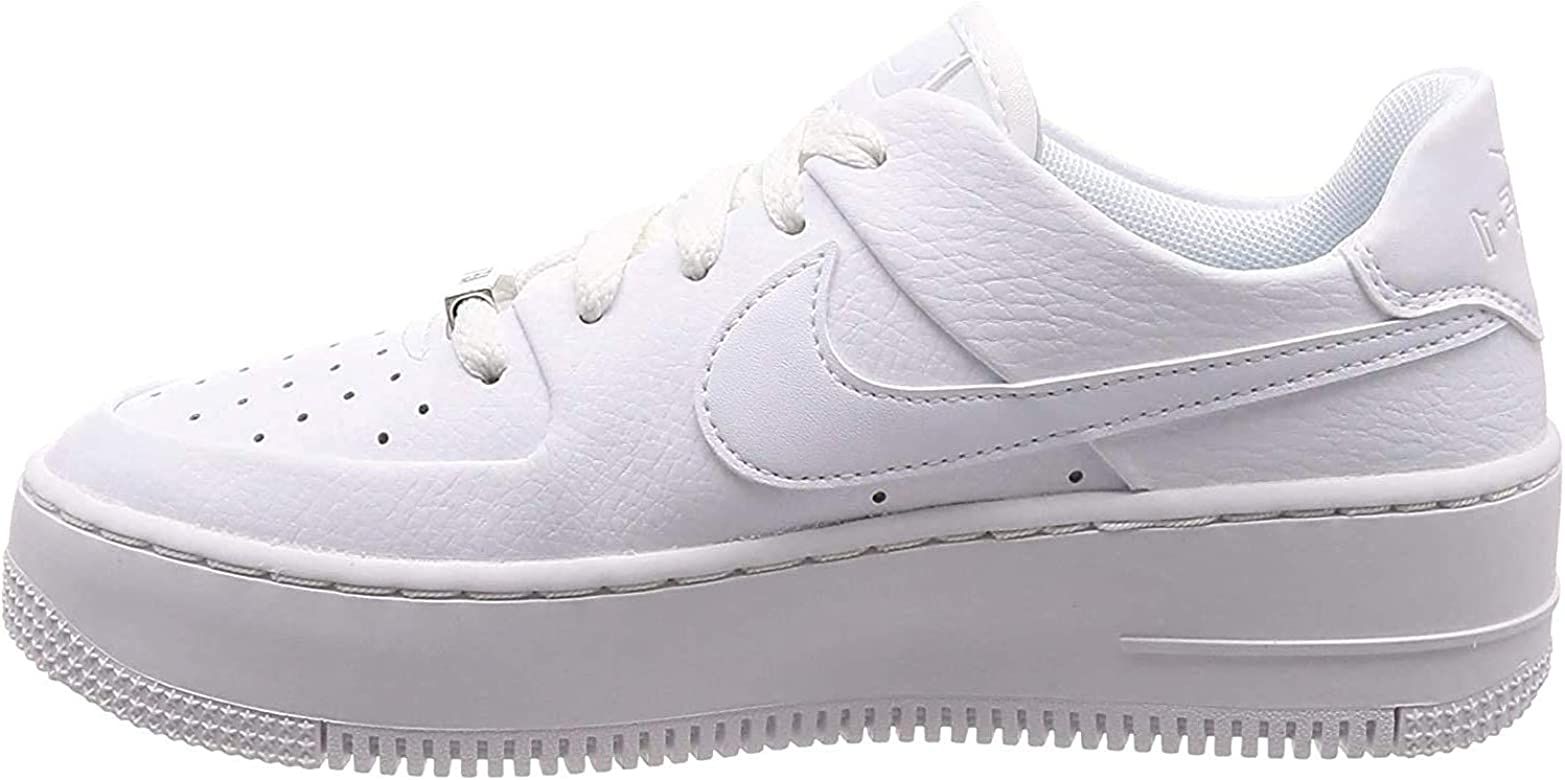 Nike Women's Air Force 1 Flyknit Low Basketball Shoes | Amazon (US)