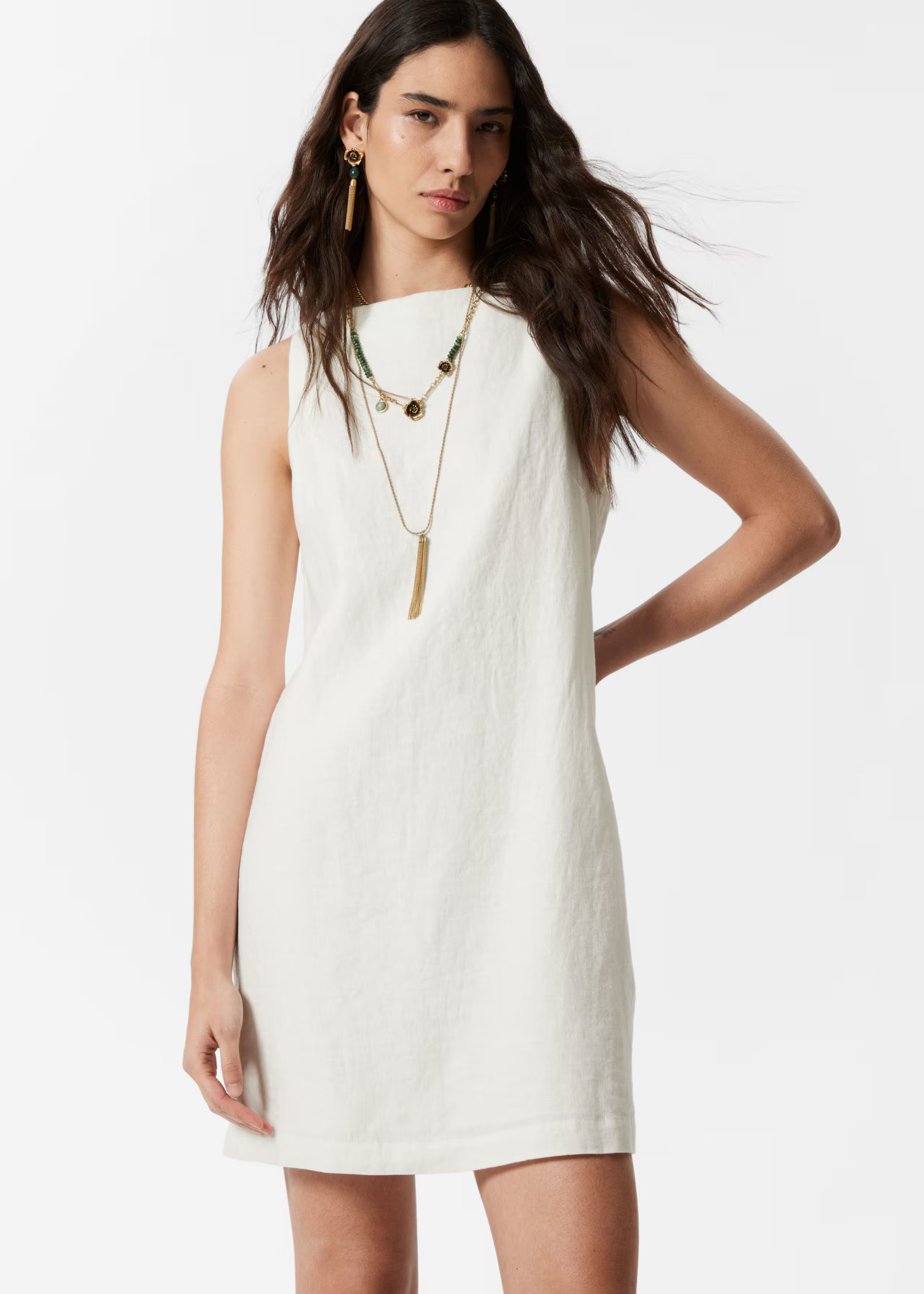 Linen Mini Dress | & Other Stories UK
