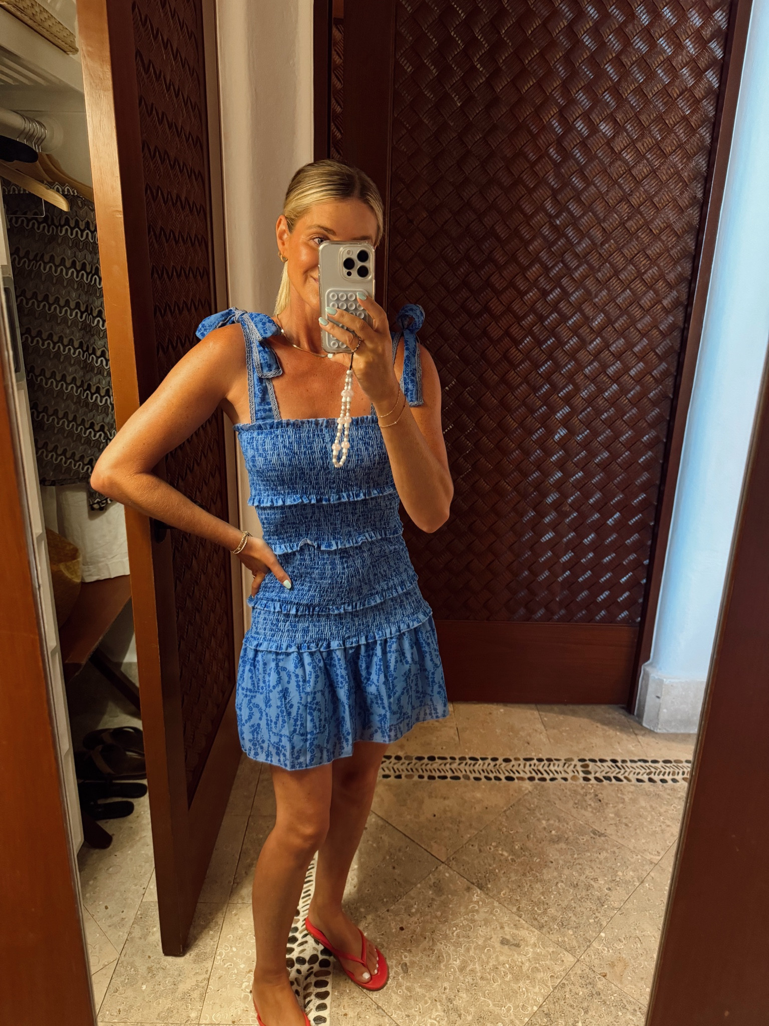 Amazon smocked mini dress comes in a few colors  

#LTKFindsUnder50 #LTKSeasonal #LTKTravel