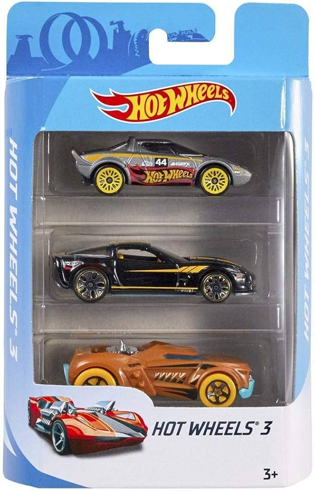 Hot Wheels 3-Pack, [Styles May Vary] | Amazon (US)