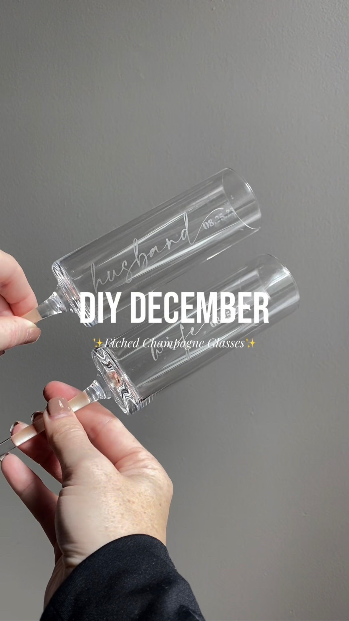 Etched Champagne Glasses 🥂 

#LTKWedding