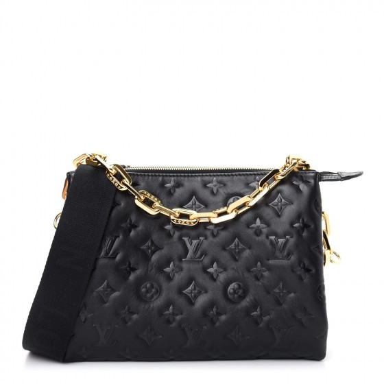 LOUIS VUITTON

Lambskin Embossed Monogram Coussin PM Black | Fashionphile