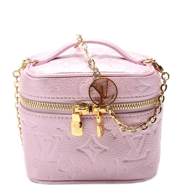 Micro Vanity Empreinte Pink | Keeks Designer Handbags