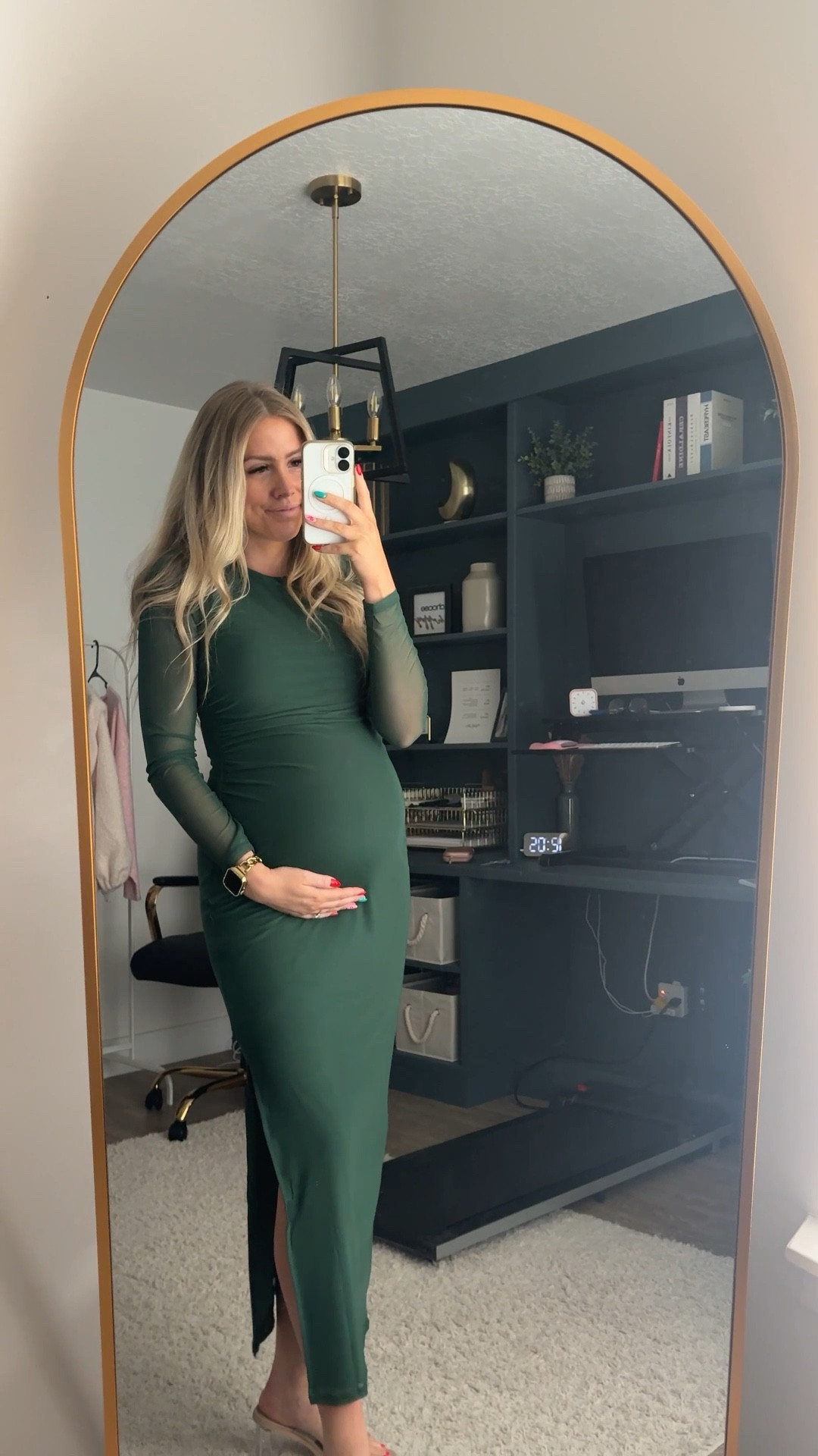 green dress that is so comfortable with a bump but isn’t actually maternity! stretchy & comfortable! true to size & more colors! 

| holiday outfit | christmas dress | holiday dress | bump friendly | pregnant | amazon fashion 

#LTKSeasonal #LTKHoliday #LTKBump