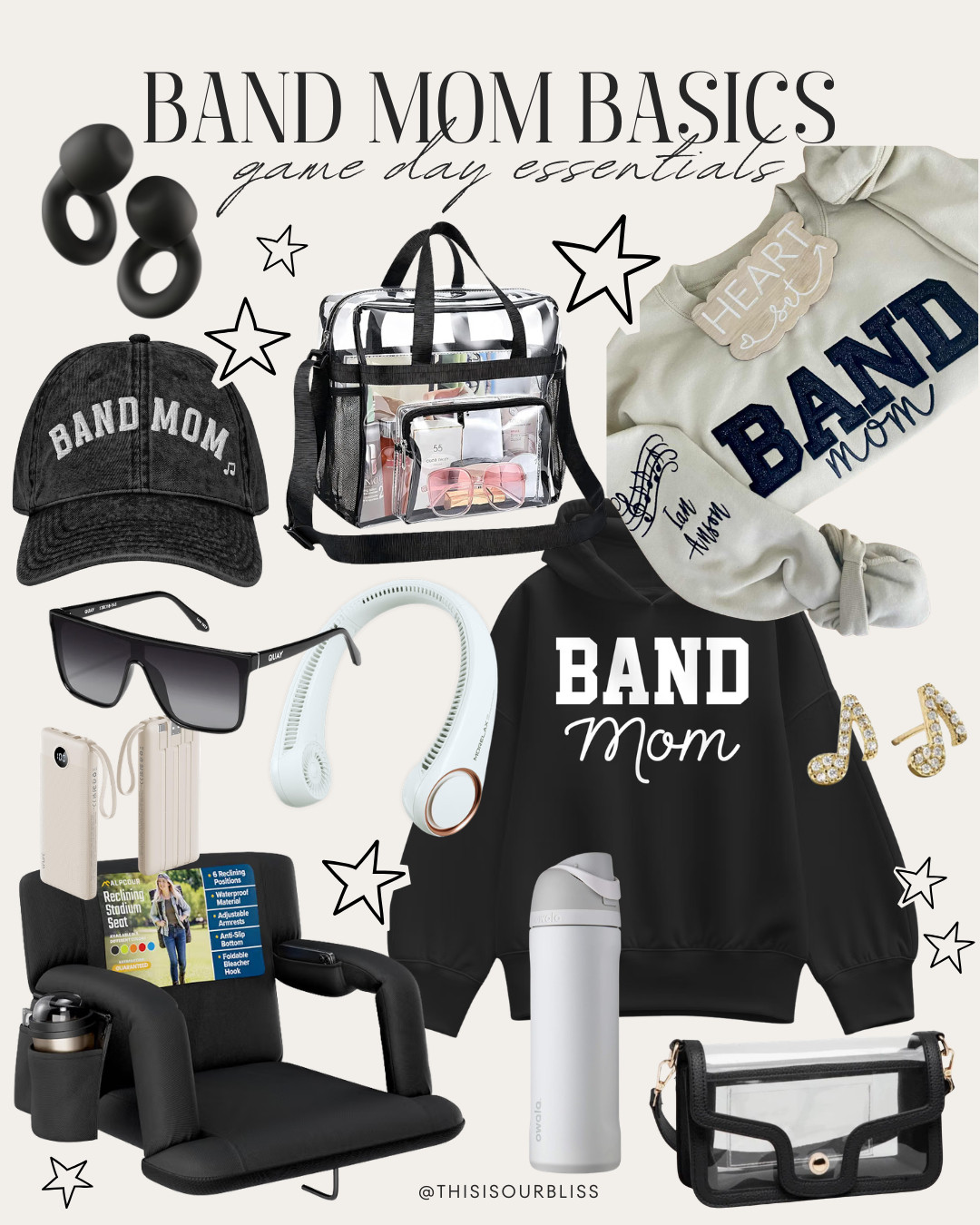 Band Mom life, but make it game day cute! 🎺🏈🍂

From early call times to halftime performances, we’re showing up, cheering loud, and making the most of every Friday night. These band mom basics are perfect for game day! Comfy, casual, cute, and accessorized for all the marching band moments!

#BandMom #BandMomStyle #MarchingBandMom
 

 #LTKootd #LTKmomlife #LTKSaleAlert