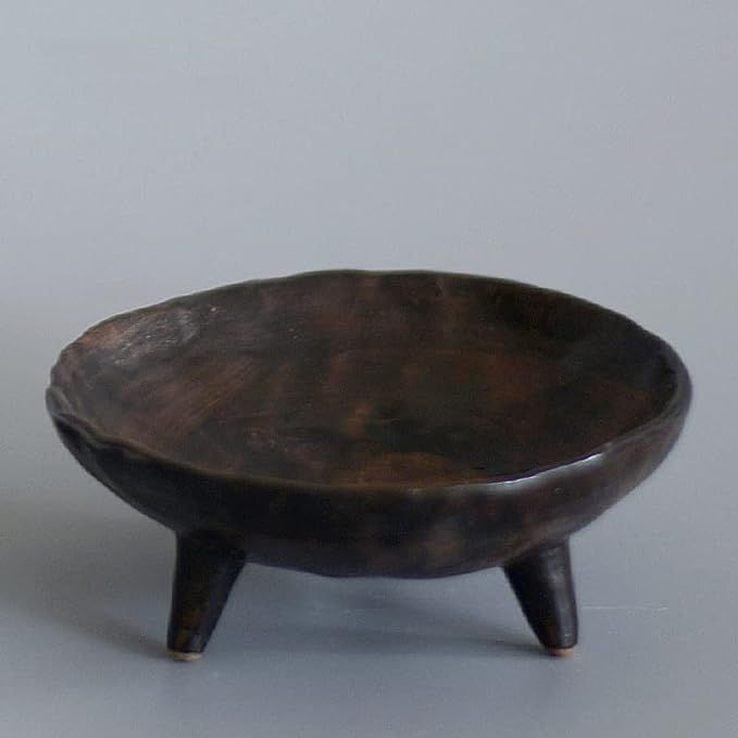 COZLIV Artistic Decorative Bowl, Wabi Sabi Ceramic Footed Bowl, Dipping Bowl, Sage Holder, Smudge... | Amazon (US)