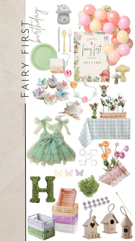 Birthday links 🔗 Hadley’s Fairy First Birthday 🧚‍♀️✨🪷

Party favors
Party dress
Balloon arch
Party supplies
Decorations
Invitations 

#LTKkids #LTKparties #LTKbaby