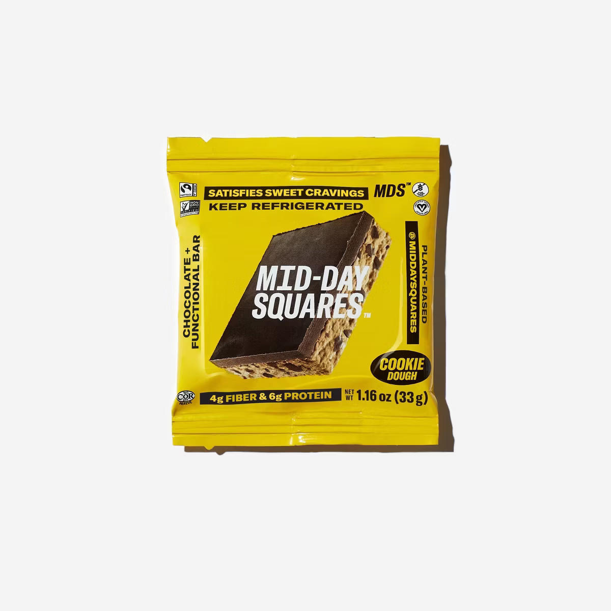Mid-Day Squares Cookie Dough Superfood Bar - 1.16oz | Target
