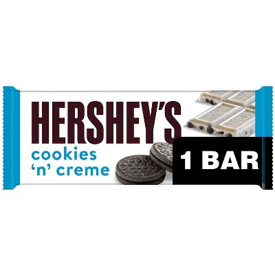 Hershey's Cookies 'N' Creme Candy Bar - 1.55oz | Target