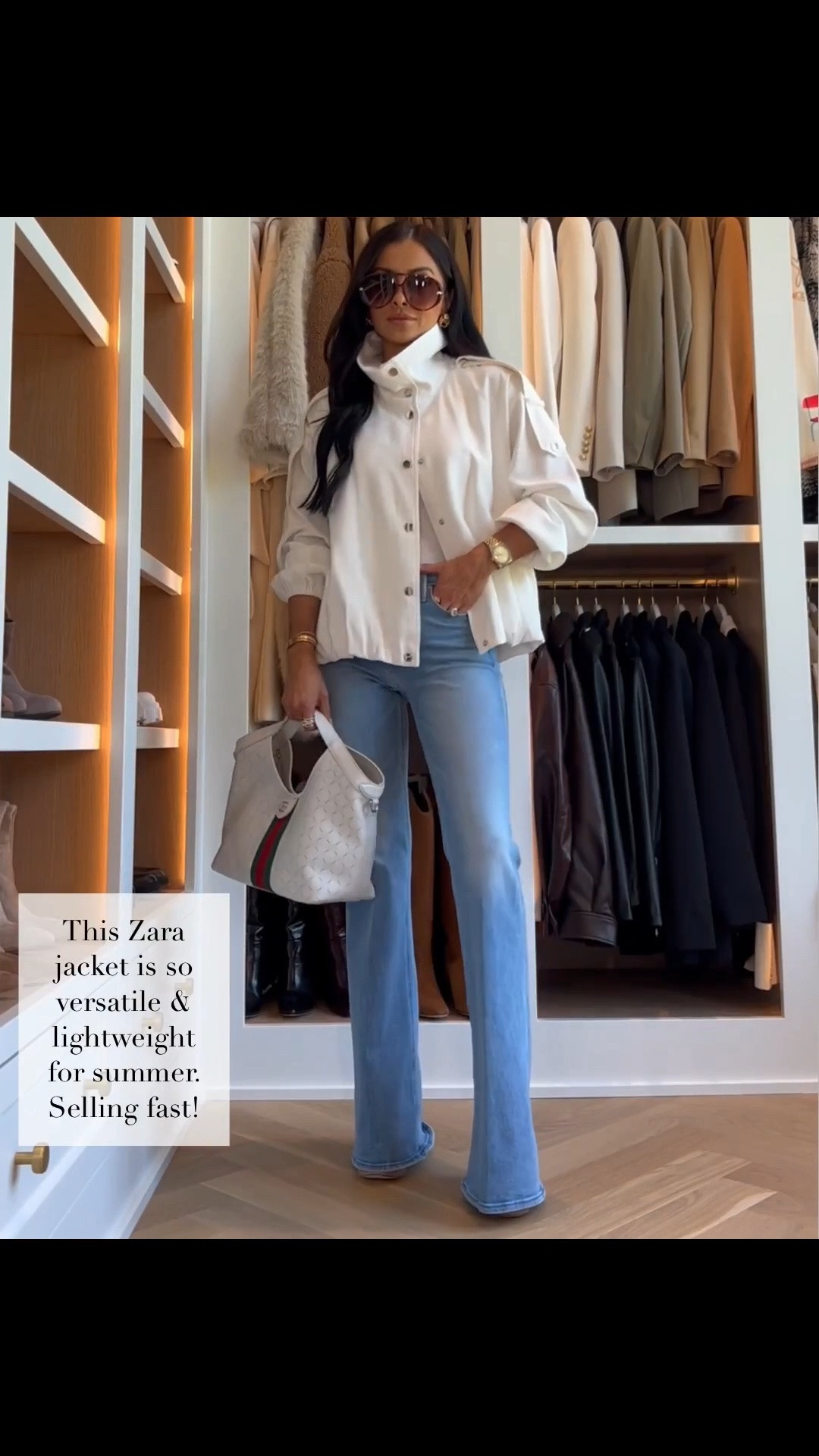 Last week’s best sellers 
Mother denim wearing a 23
Zara viral jacket back in stock! Wearing an XS

#LTKOver40 #LTKmomlife #LTKootd