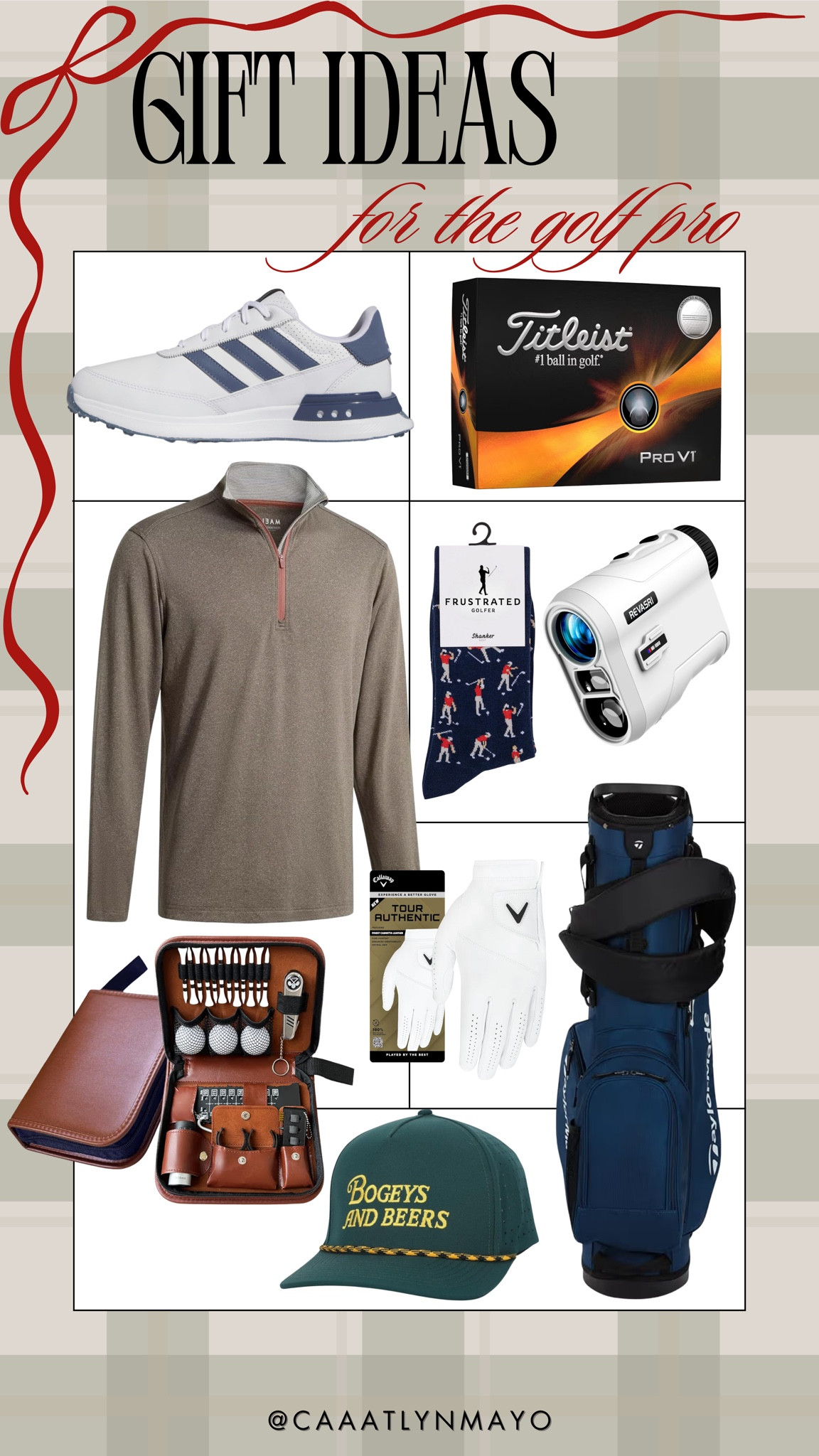 Gift ideas for the golfer in your life! #golfgifts #golfpro #giftsforhim #giftguide

#LTKGiftGuide #LTKHoliday #LTKMens
