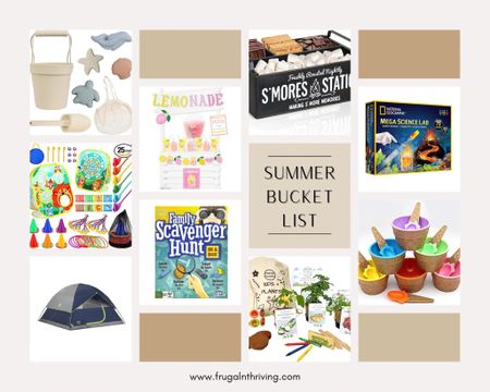 Summer bucket list fun!!

#amazon #kidsactivities #summerfun

#LTKSeasonal #LTKfamily #LTKkids
