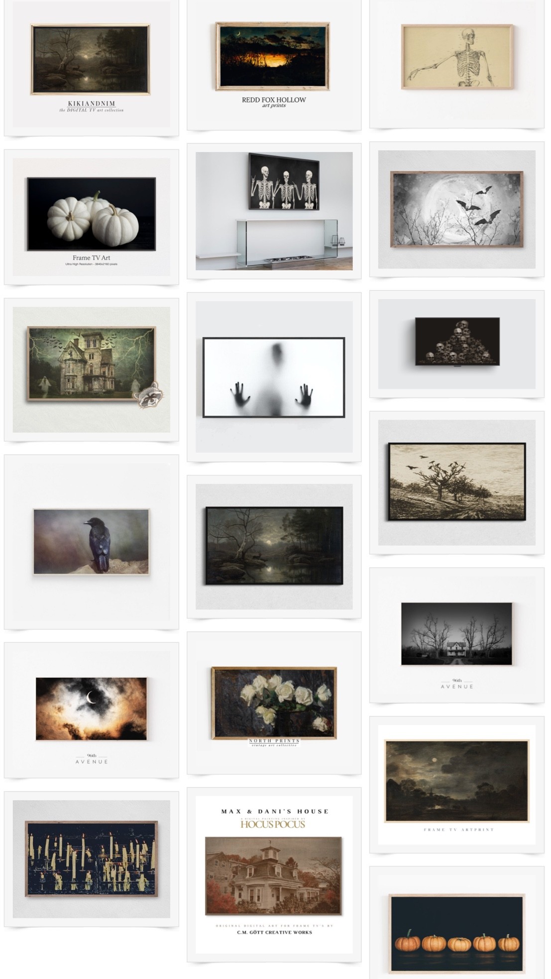 Halloween art for Samsung Frame TV! #frametv #halloweenart #spookyart 

#LTKSeasonal #LTKHalloween #LTKhome