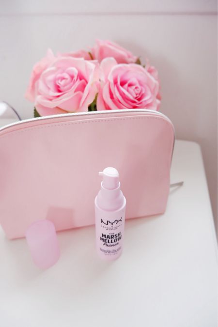 Baby Pink makeup bag , linked similar 
Nyx face primer 


#LTKSeasonal #LTKbeauty #LTKtravel