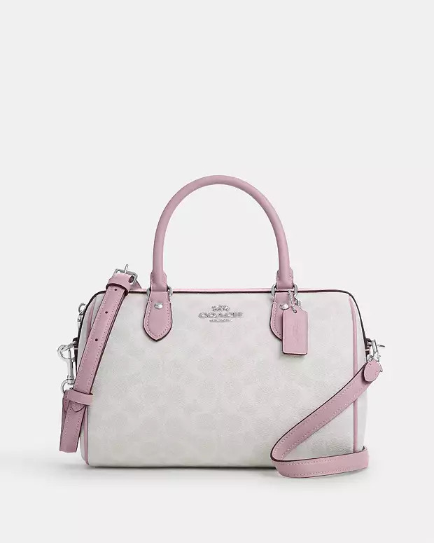 Rowan Satchel Bag In Signature Canvas | Coach Outlet US