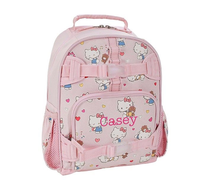 Mackenzie Hello Kitty® Hearts Glow-in-the-Dark Backpacks | Pottery Barn Kids