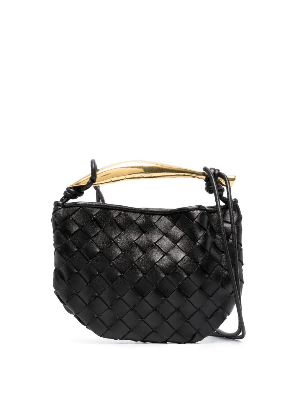 Bottega Veneta Mini Sardine Leather Tote Bag - Farfetch | Farfetch Global