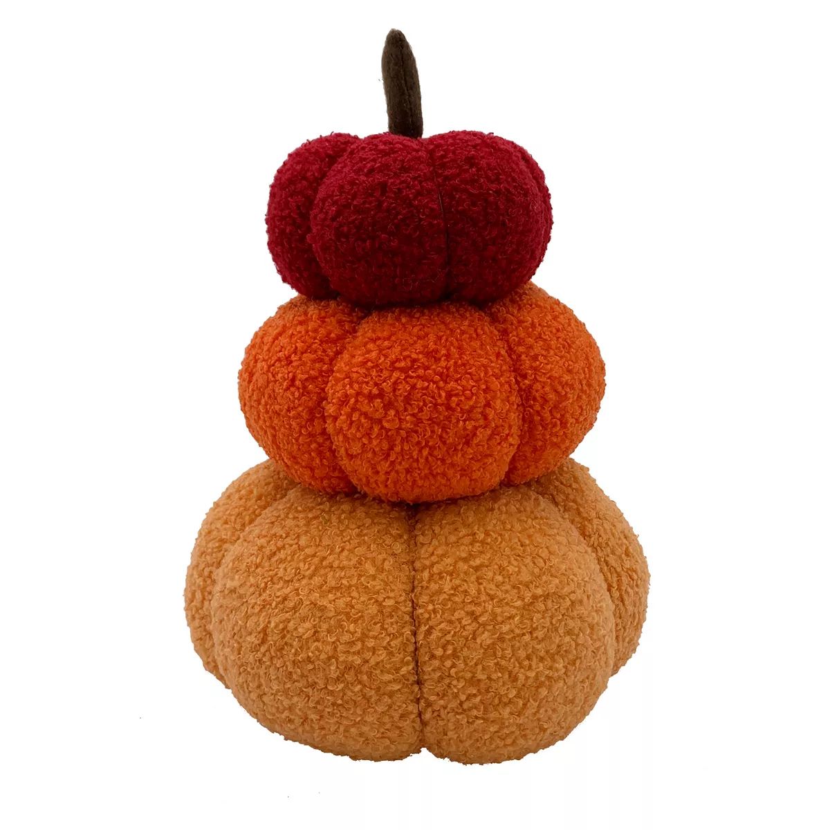 Celebrate Fall Together Fuzzy Pumpkin Stack Table Decor | Kohl's