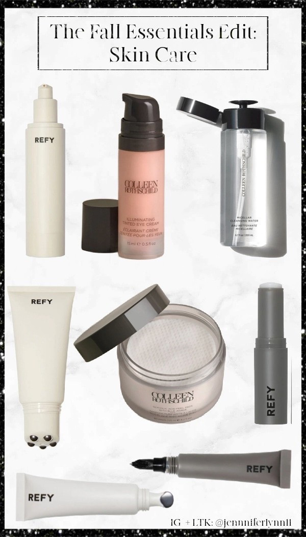 In the fall I try to keep my skin care routine the same as in the summer as to not freak out my skin ha! So these are similar products to what I use in the summer. I might add a little more hydration but thats about it. 

#LTKSeasonal #LTKBeauty #LTKFindsUnder50