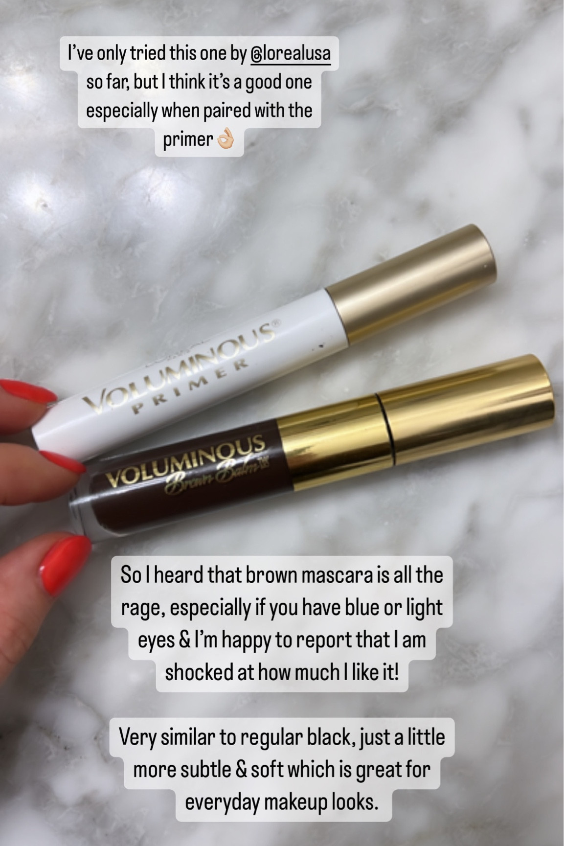 Loving this brown balm mascara by L’Oréal! It’s especially great for those of us who have lighter / blue eyes. I always recommend using a lash primer too  

#LTKstyletip #LTKfindsunder50 #LTKbeauty
