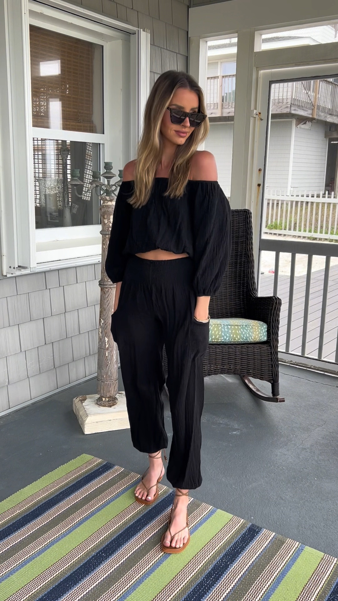 Added the sunnies to this post! 

Casual beach outfit, beach ootd, beach set, summer set, summer ootd, summer outfit, beach outfit inspo 

#LTKfindsunder100 #LTKshoecrush #LTKVideo