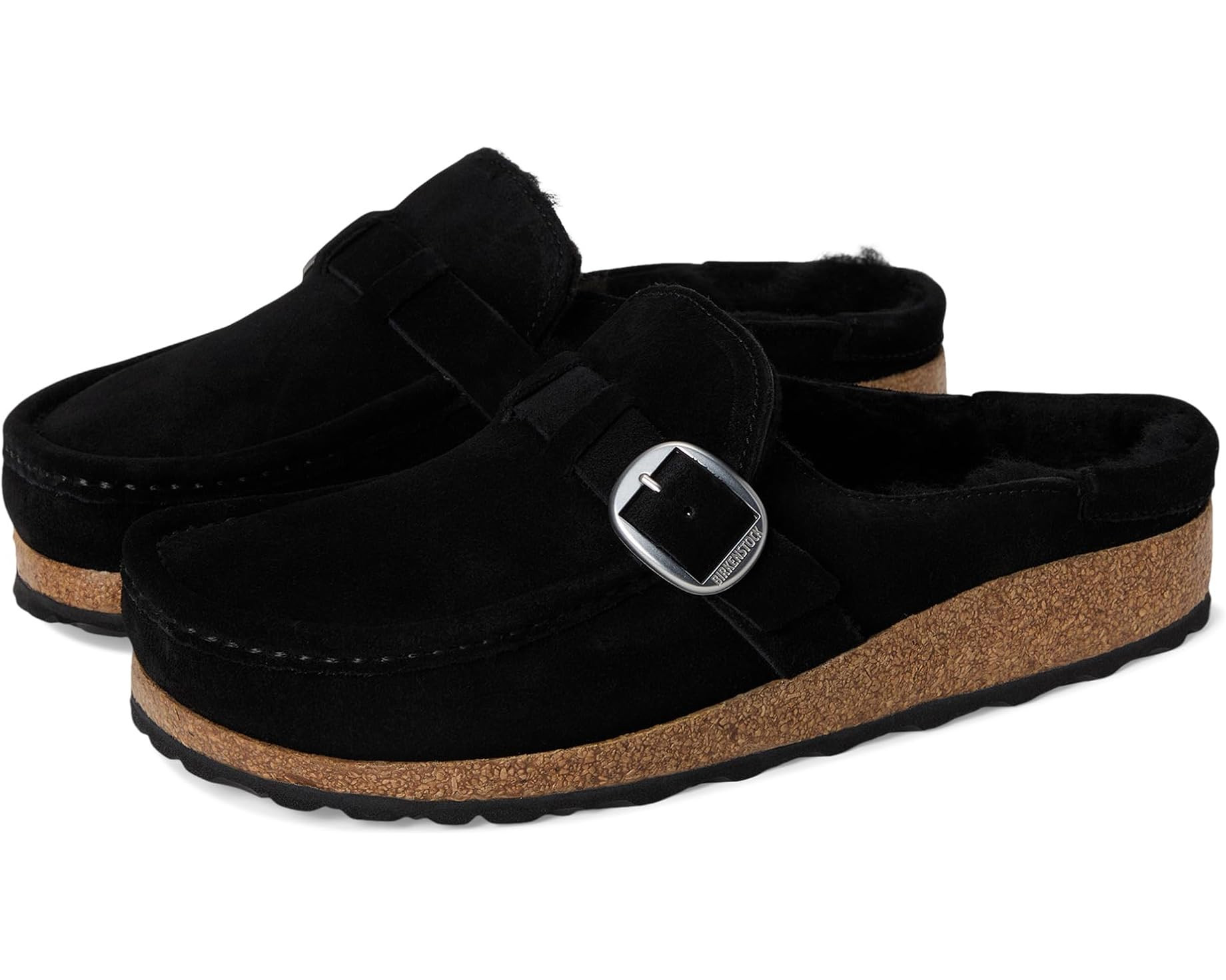 Women's Birkenstock Buckley Shearling - Suede | Zappos