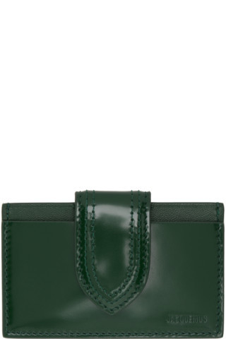 Jacquemus - Green Guirlande 'Le Porte Carte Bambino' Card Holder | SSENSE