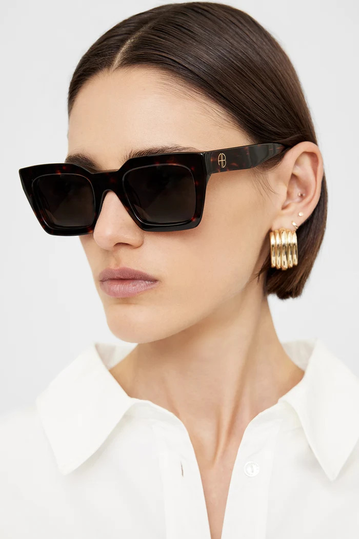 Indio Sunglasses in Black | ANINE BING | Anine Bing
