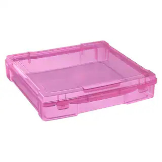 12" x 12" Pink Storage Case by Simply Tidy® | Michaels Stores