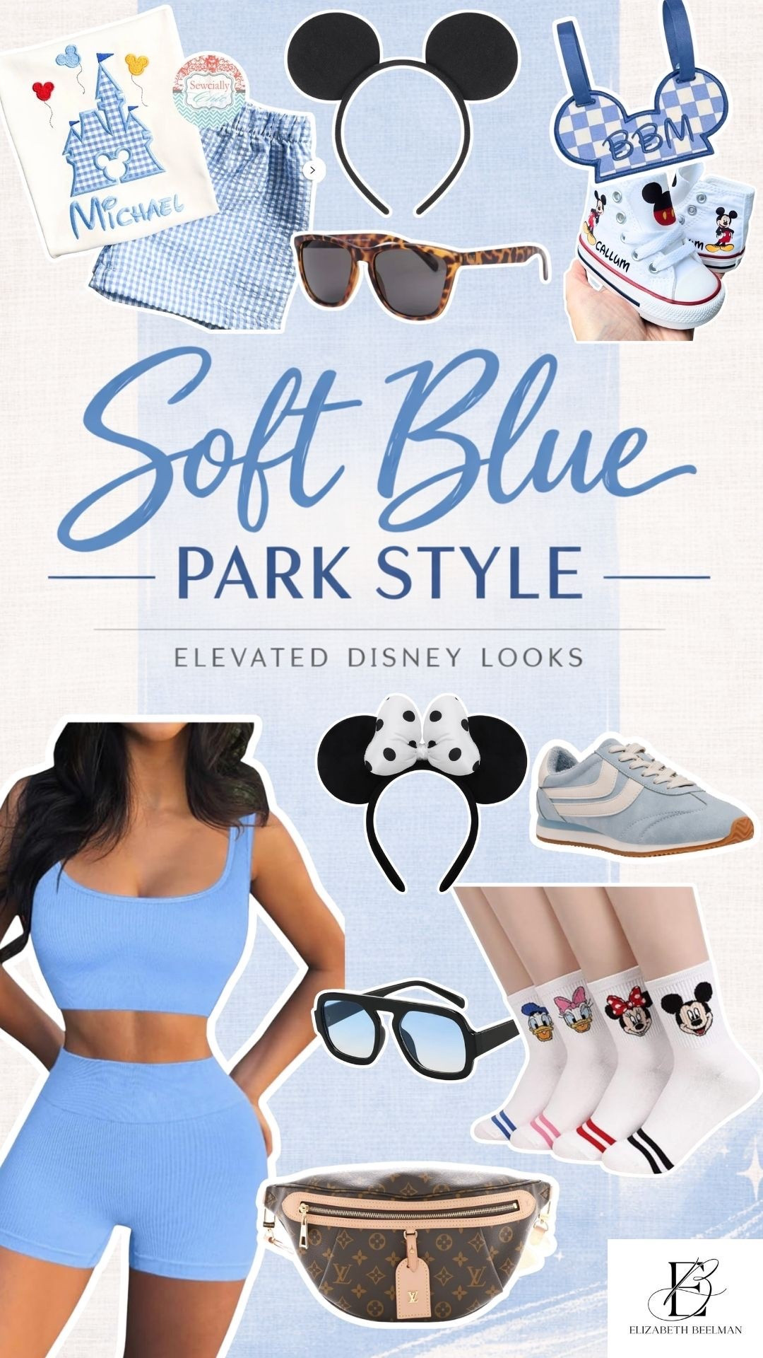 Soft Blue Park Style

#disney #babyblue #disneyblue #disneybounding #bounding #springatthepark #ltkdisney #disneymatching #mommyandme 